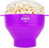 POPCO Silicone Microwave Popcorn Popper with Handles, Collapsible Bowl BPA Free, 15 Colors Available