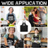 Set of 3 Women Kitchen Aprons, Funny Quotes Pocket Aprons with Adjustable Waist Tie for Cooking, Baking