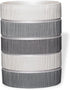 Popular Bath Modern LINE Waste Basket, Grey