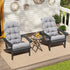 50x20x4 Inch, Crestlive Products Adirondack Chair Cushion, Outdoor Rocking Chair Cushion Water Resistant High Back