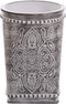 BINO Kitchen Utensil Holder for Countertop, Grey Wildflower Utensil Caddy for Cooking Utensils and Spatula Holder