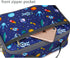 FlowFly Kids Insulated Lunch Box Mini Cooler Bag, Back to School Thermal Meal Tote Kit for Girls, Boys (Astronaut)