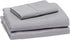 3-Piece Set 14-Inch Amazon Basics Lightweight Super Soft Easy Care Wrinkle-Free Breathable Brushed Microfiber Bed Sheet