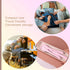 Wheat Straw Travel Utensils Set with Case, BPA Free Kids Cutlery Set - Fork, Spoon, Knife for Lunch Box