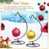2 Pack 10.43" Baderke Ornament Display Stand, Height Ornament Hanger, Air Plant Holder Terrariums Hanging Stand Crystal