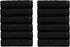 COTTON CRAFT Euro Spa Waffle Wash Cloth - Set of 12 Luxury