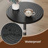 Asgolion Round Side Table, Adjustable-Height Drink Table for Small Spaces, Pedestal Martini Table, Cocktail Tables