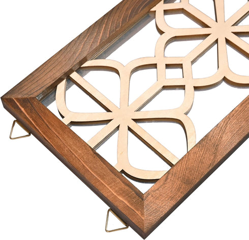 Set 2, Yorkmills Candle Sconces Wall Decor of Wall Candle Holder Rustic Home Decor, Farmhouse Wall Art Floating Mirror