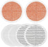 6 Pack Mop Pads Replacement Compatible with Bissell Spinwave Mops 2124 2039