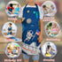 Kids Apron for Boys, Unisex Kitchen Bib Apron with Adjustable Neck Strap for Cooking, Painting, Baking