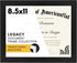 Americanflat 8.5x11 Diploma Frame, Black, Shatter-Resistant Glass, Engineered Wood, Legacy Collection