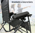 Arm Rest Pads for Zero Gravity Chair, Zero Gravity Chair Cushion with Long Adhesive Strips, Comfort Folding Antigravity