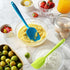 5PCS Silicone Rubber Spatula Set, VITUER BPA-Free Heat Resistant Spatulas for Cooking & Baking, Dishwasher Safe