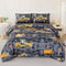 RYNGHIPY Construction Truck Bedding Set Excavator Tractor Bed Set for Boys Bedroom