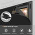 Blackout Curtains for Bedroom, 79" x 57" Portable Blackout Blinds for Any Windows, 100% Blackout Shades for Travel