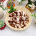 Meiwlong 30 Pcs Small Artificial Grey Mushroom,Mini Plastic Mushroom Fake Vegetable for Home Decoration,Kitchen Table