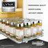 8-3/8 inch 1 LYNK PROFESSIONAL Pull Out Spice Organization for Cabinets - Wide Spice Rack for Inside Cabinets, Slide