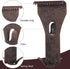 Ripeng 16 Pieces Brick Wall Clips and Hooks for Hanging Outdoors, No Drill, Brick Hangers Fit 2-1/4 to 2-3/8 Inch Hooks