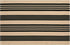 Black and Khaki Striped Rugs 2.3'x3.6', Washable Hand Woven Front Door Rug, Reversible Outdoor Welcome Mat