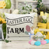 Ueerdand Easter Pillow Covers Set of 4, 20x20 Inch Farmhouse Bunny Decoration for Sofa Couch
