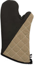 Carlisle FoodService Products 810CM15 San Jamar Textured Neoprene Bestgrip Oven Mitt with Magnet, 15" Length, Tan/Brown