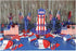 Beistle 12-Pack American Rayon Flag, 4-Inch by 6-Inch