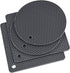 Trivets for Hot Dishes, Silicone Hot Pads for Kitchen, Multi-Purpose Heat Resistant Mat Potholders, 2 pcs Square and 2