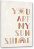 PHAMTE Wall Art You Are My Sunshine Wall Decor,Boho Nursery Decor,You Are