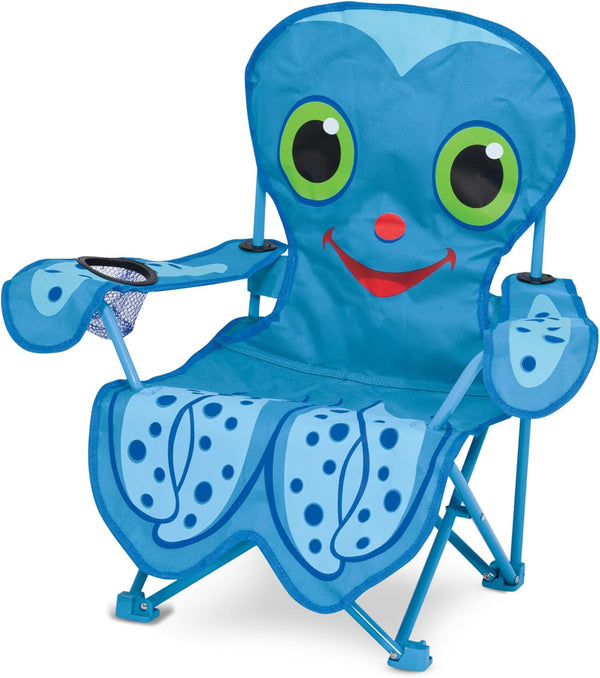 Melissa & Doug Sunny Patch Flex Octopus Folding Beach Chair For Kids