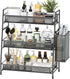 EKNITEY Bathroom Countertop Organizer Shelf - 3 Tier Counter Spice Rack Metal