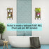 2 Pack 23.6" (60cm) ShopLaLa Wall Planter - Wooden Hanging Planter for Indoor Plants Wall Mount Plant Stand Ladder
