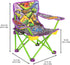 23, 60 lb Teenage Mutant Ninja Turtles Foldable Kids Chair Toddler Camping Chair with Safety Lock, Carry Bag
