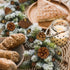72Pcs Natural Pine Cone Set, Pinecones Acorns Ornaments for Autumn Winter Crafts, Christmas Decor, Bowl Vase Fillers
