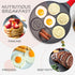 Egg Pan Omelette Pan Pancake Pan Maker Nonstick Egg Cooker Skillet for Pancakes Cookies Burgers Breakfast Pan by DAYOOH