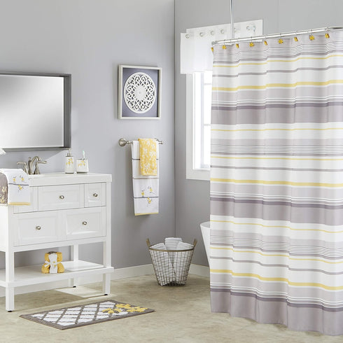 SKL Home Spring Garden Hand Towel in White
