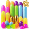 JOYIN 3.15" 494 PCS Plastic Easter Eggs 6 Golden Eggs, Large Empty