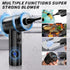 Cordless Handheld Car Vacuum, 12000Pa Strong Suction Mini Vacuum, 3-in-1 Design with LED Light for Multi-Scenario Use