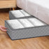 Homelove Under Bed Storage Bags, 2 Pack Fabric Containers with Reinforced Handles and Clear Window for Blankets,
