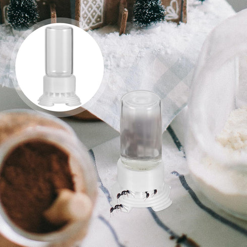 Yardwe 2pcs Ant Water Feeder, 5ML Liquid Feeder Ant Feeding Box, Micro Animal Nest Accessories