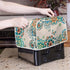 Boho Butterfly Print 4 Slice Toaster Cover, Anti-Sputtering Dust Cover, Washable Kitchen Appliance Protector