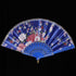 BABEYOND 8pcs Floral Folding Hand Fan, Vintage Handheld Lace Folding Fan with Different Flower Patterns for Wedding