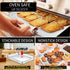 Baking Sheet Set of 2, Stainless Steel Cookie Sheet Baking Pans, Rectangle Size 16 x 12 x 1 Inch, Dishwasher Safe