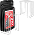 Stock Your Home White Extra Tall Steel Baking Pan Organizer Rack - 2 Pack for Kitchen Storage