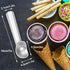 Ice Cream Scoop, 7 inches Nonstick Anti-Freeze Aluminum Scooper Spoon, Heavy Duty Design for Gelato, Cookie Dough,
