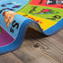 4ft HEBE Kids Play Rug ABC Alphabet Numbers Shapes Educational Kid Area Rug Washable Baby Crawling Mat Non Slip Kid