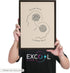 EXCOOL CLUB Mental Health Posters for Therapy Office Decor - 12x16 Counseling Wall Art, Boho Talking Helps Poster