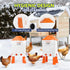 3 250W Lilyang Heated Chicken Waterer Gallon, Chicken Water Heater with Thermostat Control, Freeze-Proof Poultry
