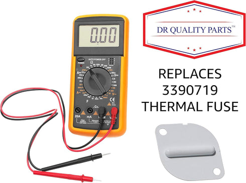 3390719 Thermal Fuse Replacement Dryer for Whirlpool & Kenmore Dryers - Replaces PS11741444 AP3133489 688841 690198