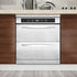 CRE8TIVE Stainless Steel Contact Paper, 12"x80" Metallic Silver Wallpaper, Peel and Stick Waterproof for Kitchen