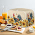 Rooster Sunflower Toaster Covers, Waterproof Kitchen Appliance Covers, Anti Dust Protection for 2 Slice Toaster